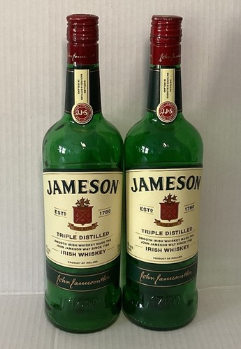 Jameson irish whiskey empty - jameson,