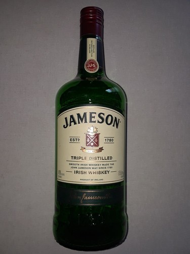 Jameson irish whiskey empty - irish,