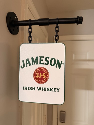 Jameson irish whiskey hanging - whiskey,