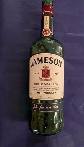 Jameson irish whiskey empty - whiskey, 1