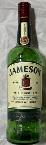 Jameson irish whiskey 750ml - ,