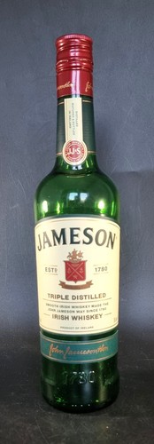 Jameson irish whiskey bottle - irish,