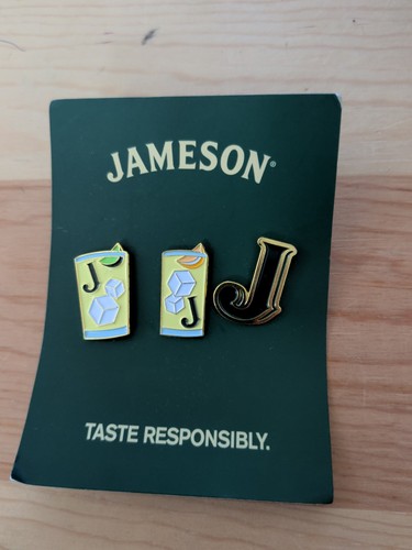 Jameson lapel pin set 3 - jameson,