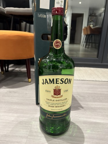 Empty jameson whiskey - 4.5l,
