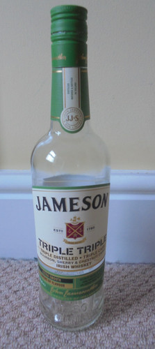 Empty jameson irish whiskey - empty,