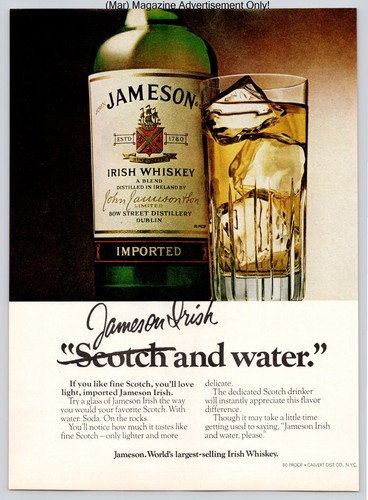 Jameson irish whiskey glass - jameson,